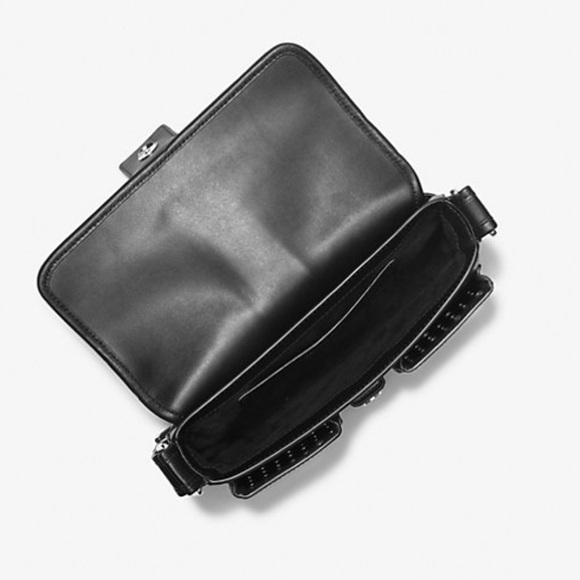 Michael Kors Colby Medium Grommeted Leather Shoulder Bag - Picture 4 of 4